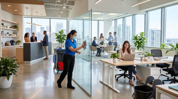 Améliorer l’image d'entreprise grâce à la propreté des locaux