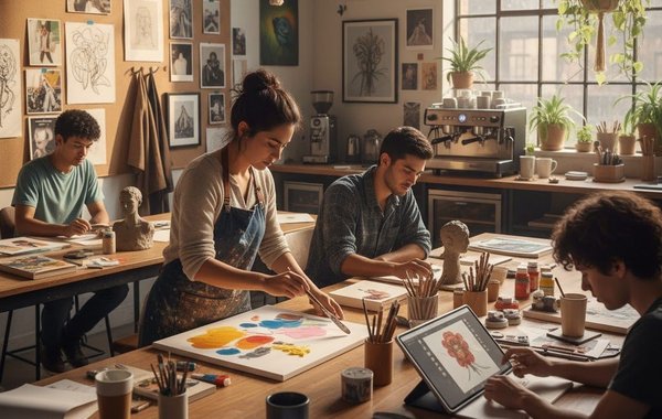 Stimulez la cohésion d'équipe grâce à des projets artistiques